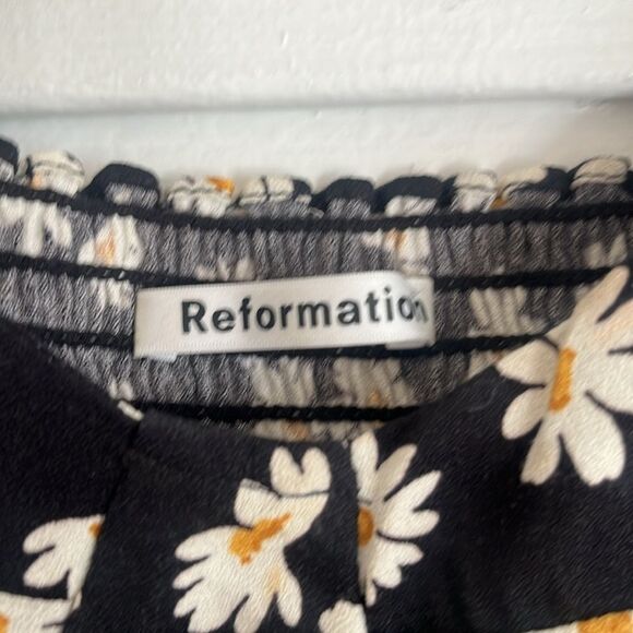 Reformation Daisy Print‎ Blouse - Picture 5 of 6